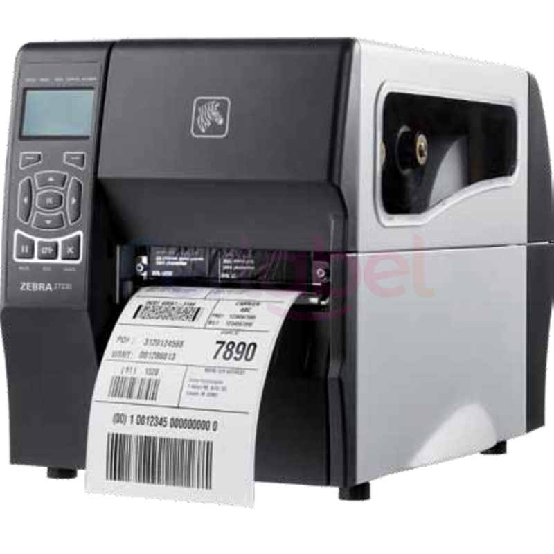stampante zebra zt230 trasferimento termico 203dpi usb2.0/rs232