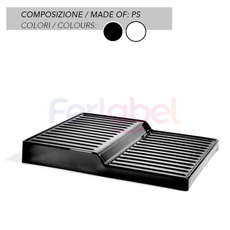 alzata da banco a 2 piani 540x440x80