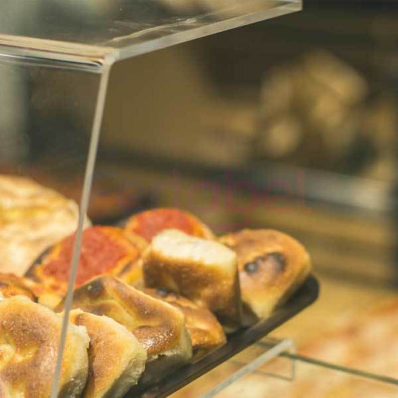 vetrina protettiva da banco lunghezza 450 mm