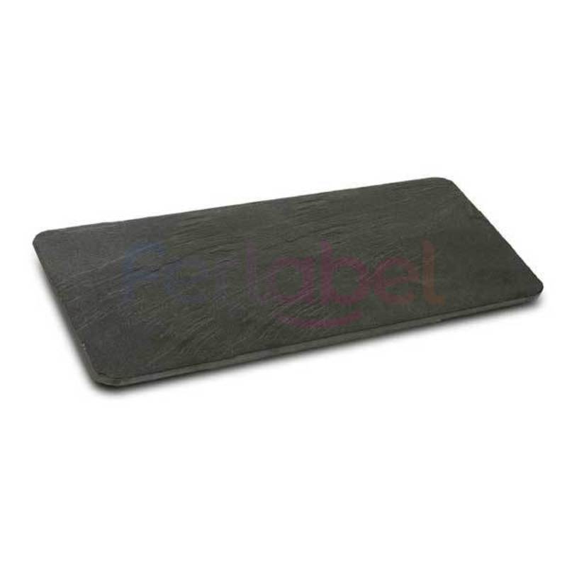 piatto rettangolare in ardesia 400 x 300mm