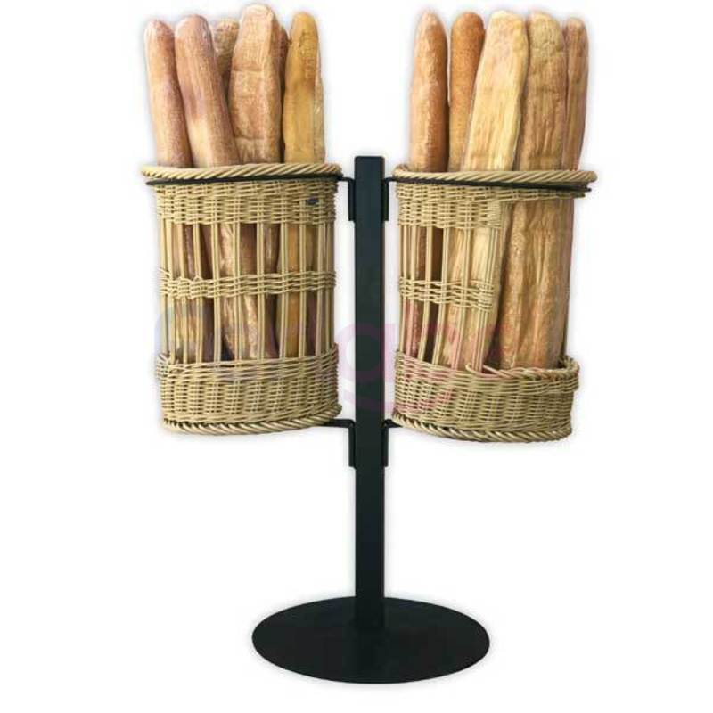 espositore baguette 2 cesti 