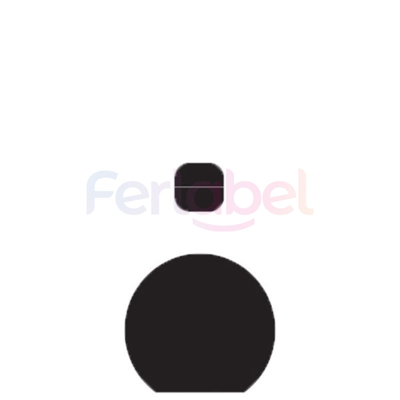 lavagna horeca tonda 15x14h completa di base 5x5