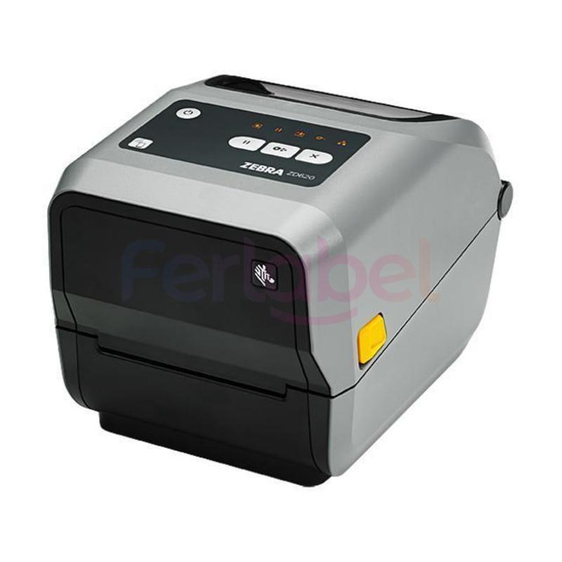 stampante zebra zd620t, trasferimento termico - 203dpi - rtc - usb/rs232/lan