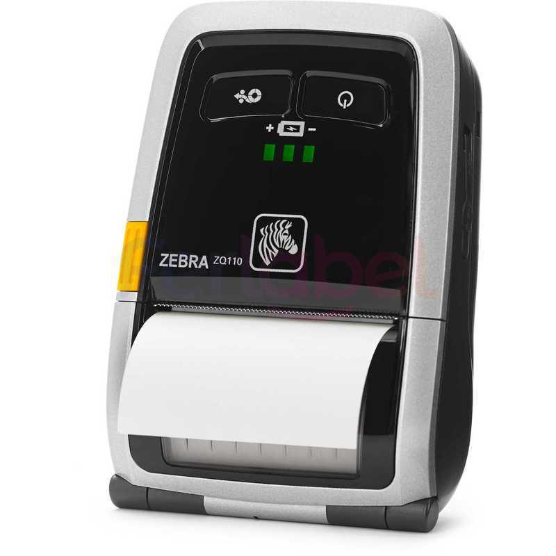 stampante portatile zebra zq110 termico diretto 203dpi usb/wi-fi plug eu