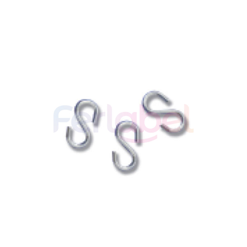 gancio a s in metallo 