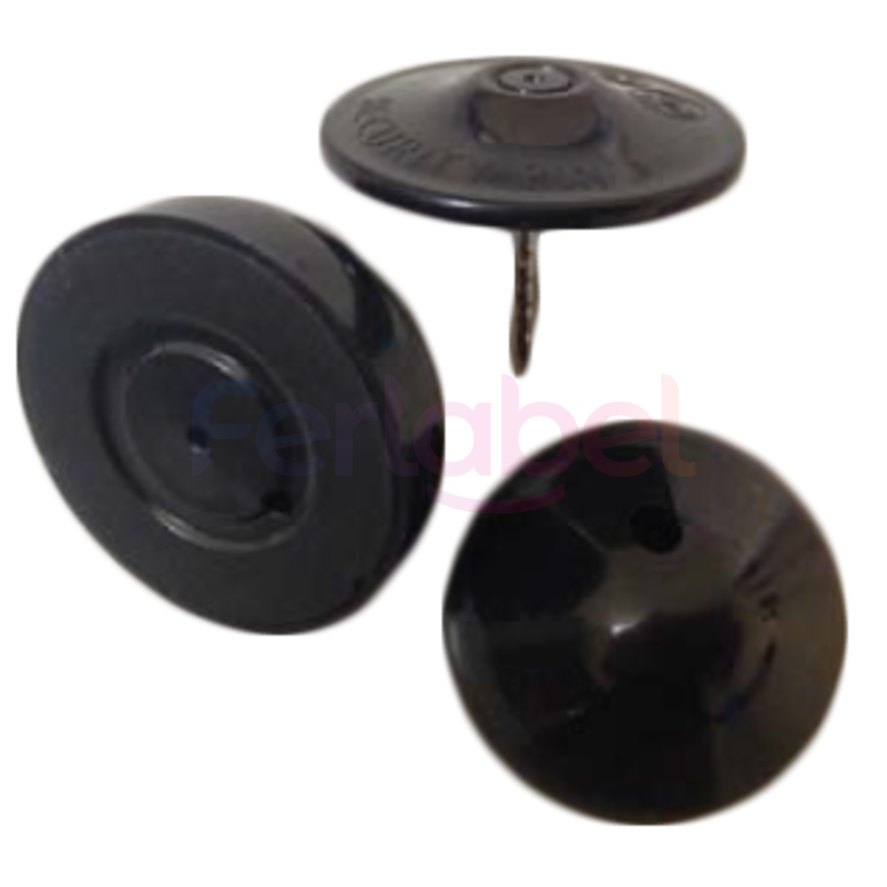 protezione pebble superlock nera 33 mm con foro(250 pz)