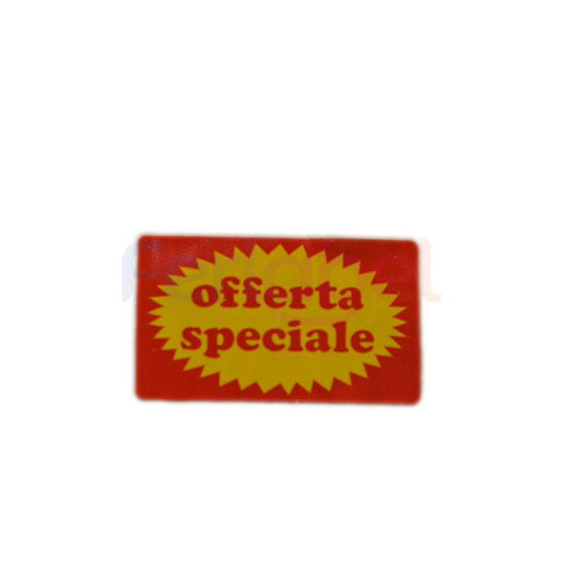 rotolo etichette rettangolari 50x30 offerta speciale (1000et/rt)