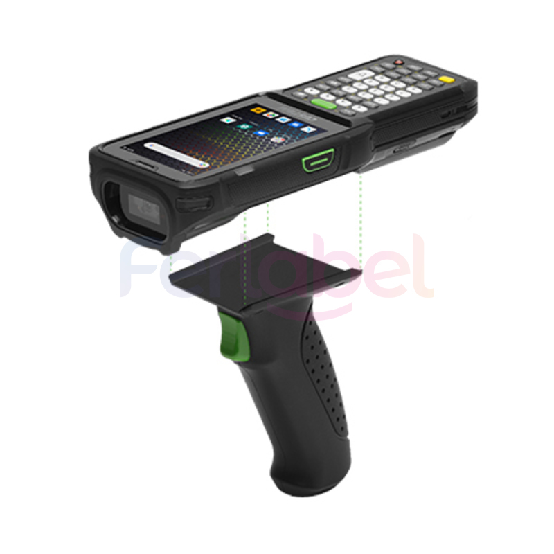 terminale portatile custom k-ranger area imager 2d, bluetooth, wi-fi, umts, 4g lte, nfc, camera, display 4\", android 7