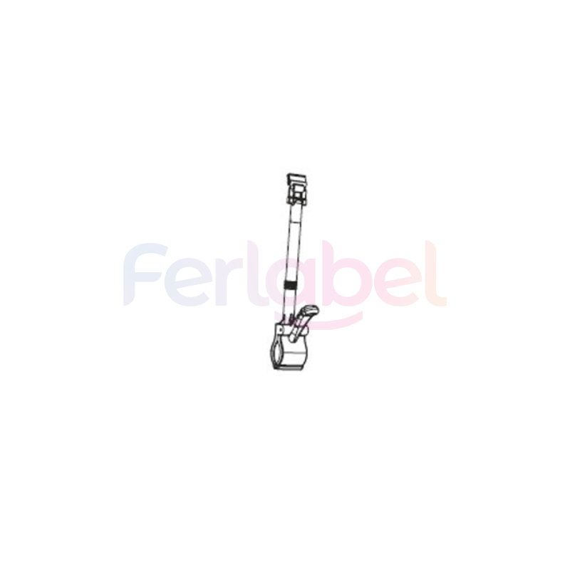 pinza con asta (conf 25 pz)