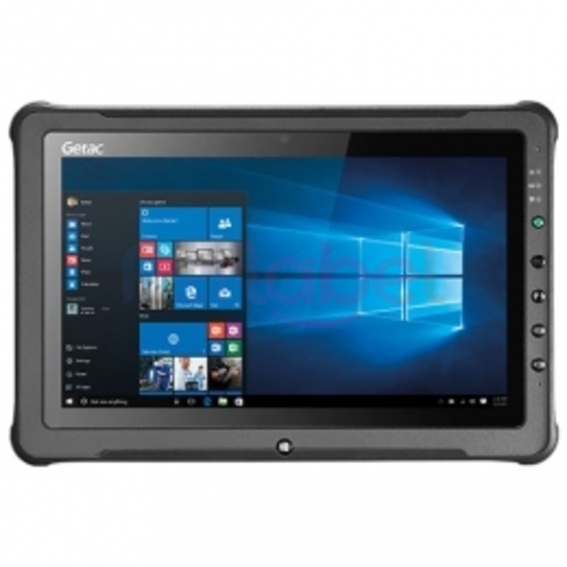 tablet getac pc f110 g3 premium usb, bluetooth, lan, wi-fi, gobi5000, gps, digitizer, win 7 + batteria (x2), alimentatore e cavo