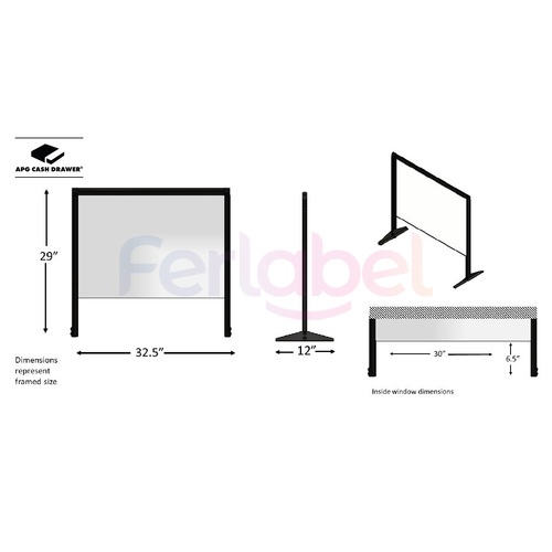 pannello-protettivo-plexiglass-apg-guardiant-single-panel-countertop-shield-830-x-740-mm-senza-finestra-hsw32902