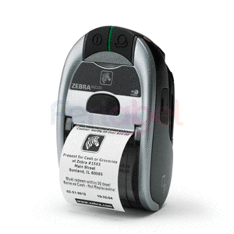 stampante portatile zebra imz220 termico diretto 203dpi usb/bluetooth/wi-fi plug uk
