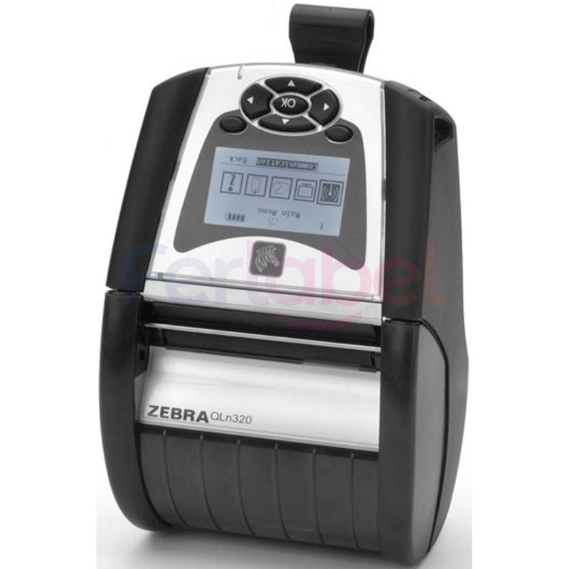 stampante portatile zebra qln320 hc termico diretto usb/rs232 healthcare