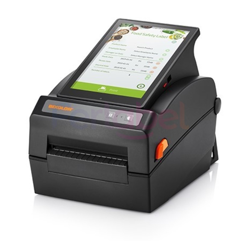 stampante bixolon xq-840 termico diretto 203 dpi 4.2\" -  stand alone con tablet android da 8\" usb lan bt wifi