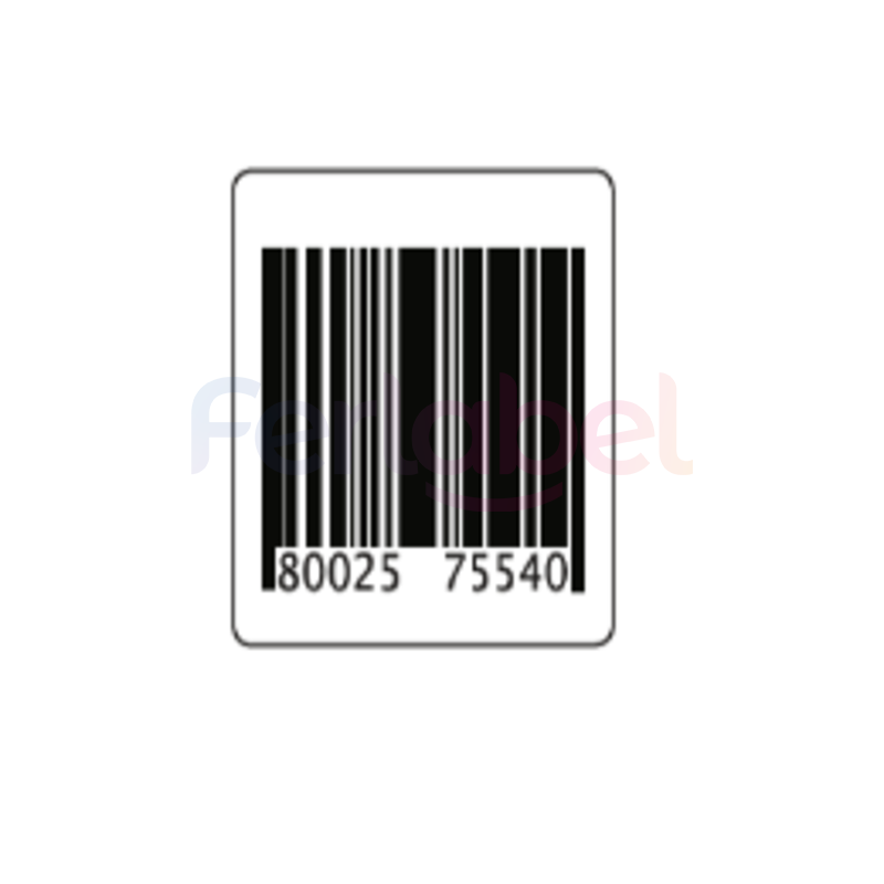 etichetta antitaccheggio 2x2 per sistema radiofrequenza rf disatt.ep micro pst falso barcode (conf 2000 etichette)