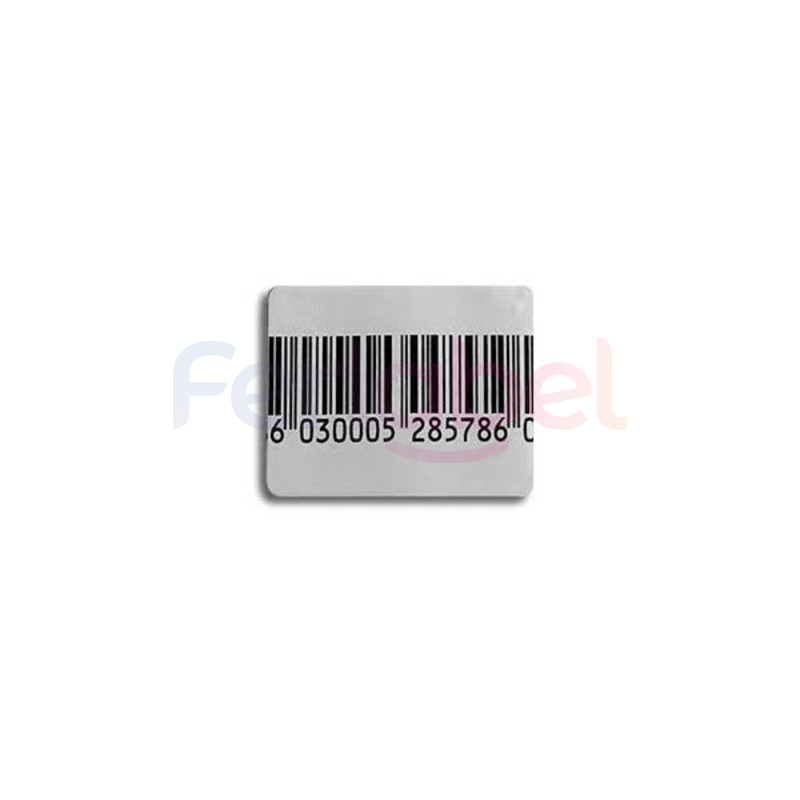 etichetta antitaccheggio checkpoint 3x4 disatt falso barcode per sisftema radiofrequenza (conf da 2000 etichette) 