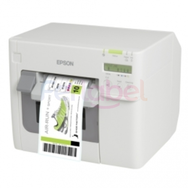 stampante per etichette a colori epson c3500, usb + lan + cutter + nicelabel 