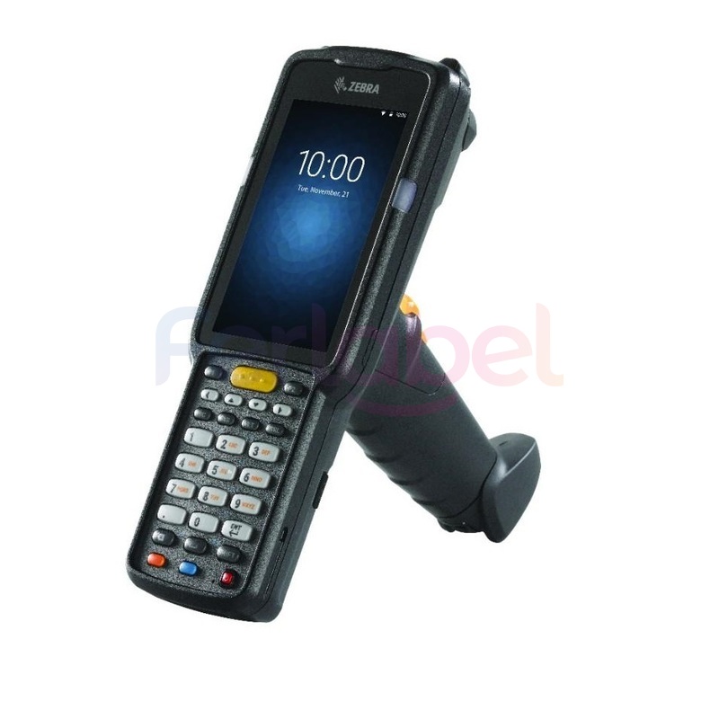 terminale zebra mc3300, 2d, sr, se4770, usb, bt, wifi, tastierino functional numerico, android