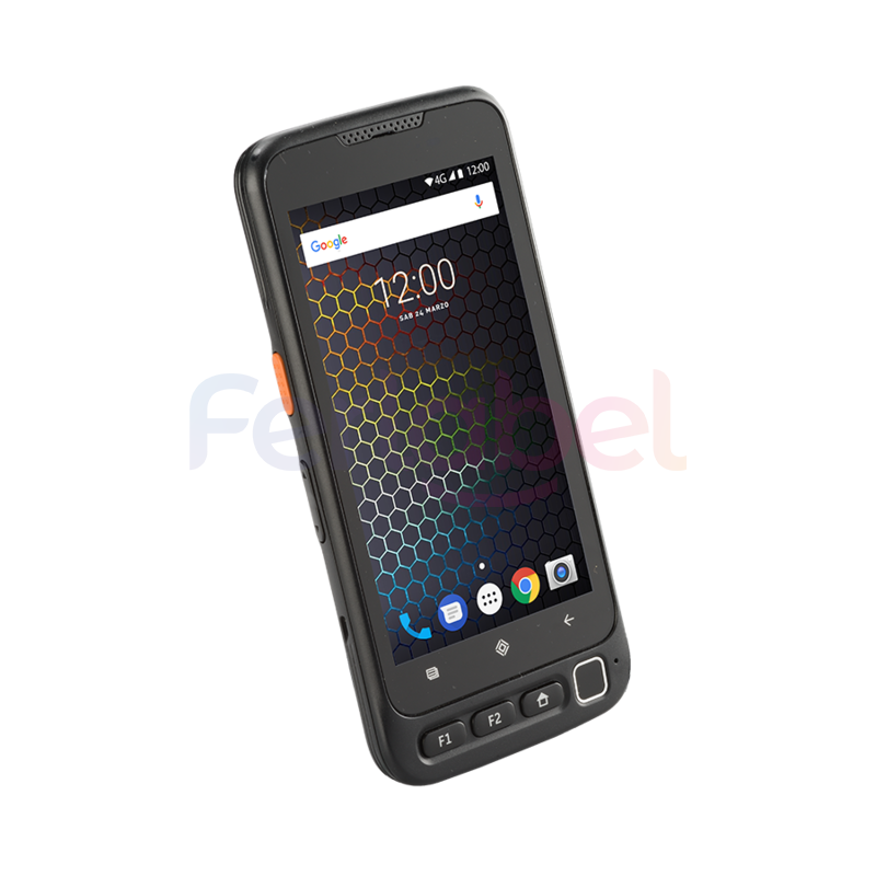 terminale portatile custom p-ranger rp100 no barcode scanner, usb c, bluetooth, wi-fi, 4g lte, nfc, camera, ptt, display 5\", android 7