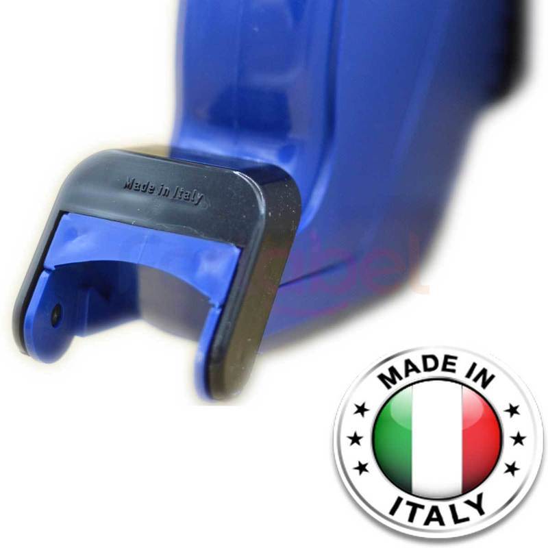 distributore ticket eliminacode a strappo turnex blu completo di staffa di fissaggio