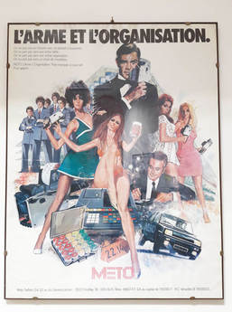 locandina meto anni 80. la migliore arma è l'organizzazione