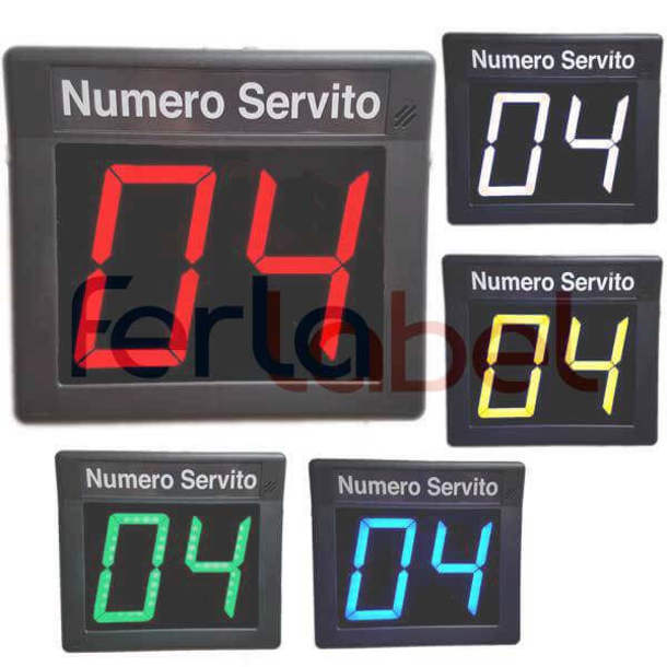 display eliminacode multicolor: è on line!!