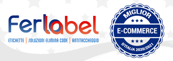 ferlabel entra nella categoria "forniture per commercio" della ricerca miglior e-commerce d'italia 2020/2021 dell'istituto tedesco qualità e finanza