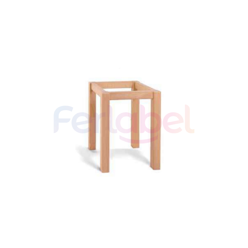 sgabello in legno h cm 70 per ceppo rotondo macelleria diam 60 cm
