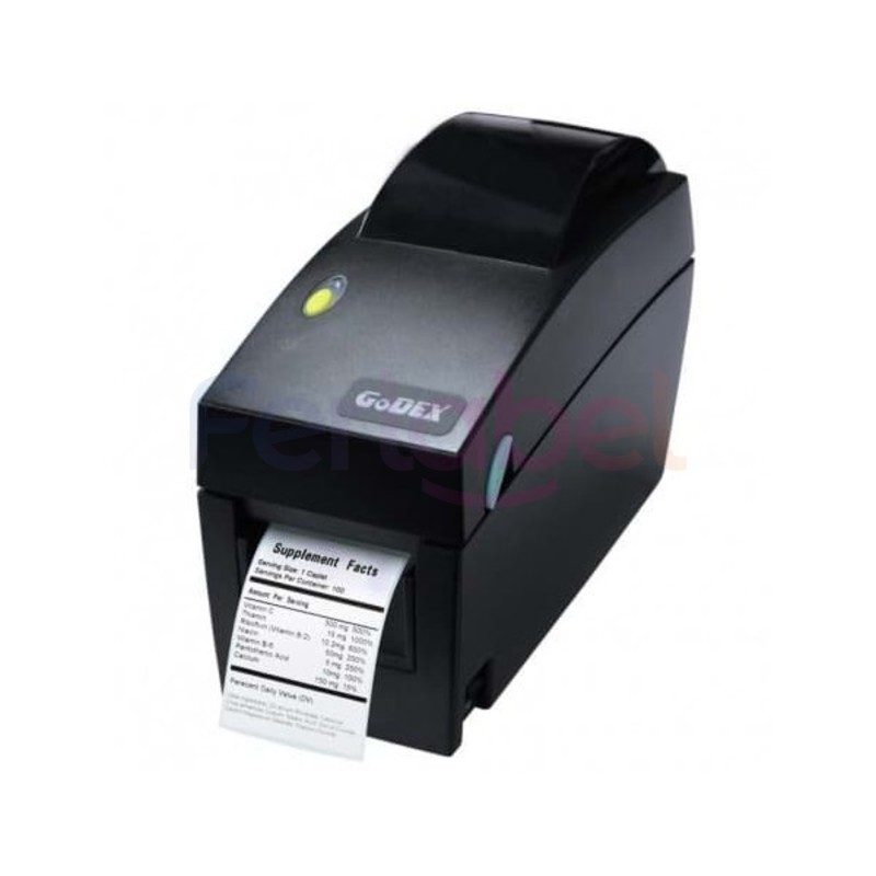 stampante godex gdx-dt2, termico diretto, 203 dpi, usb, rs232, lan