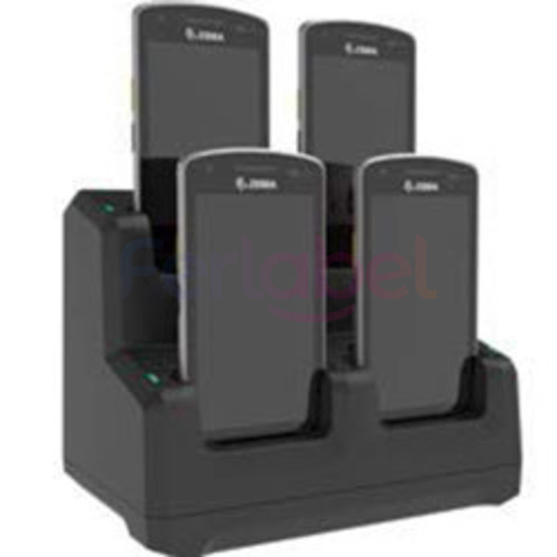 base di ricarica 4 slot zebra per ec50/55 con sistema di locking