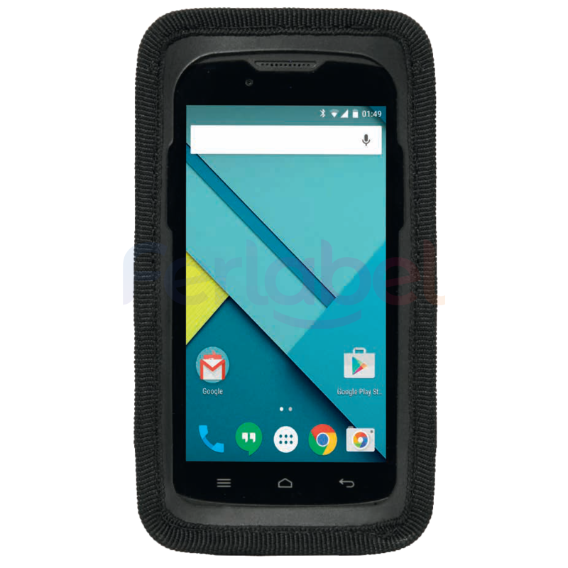 case protettivo mobilis + cinghia da spalla per terminale zebra mc33