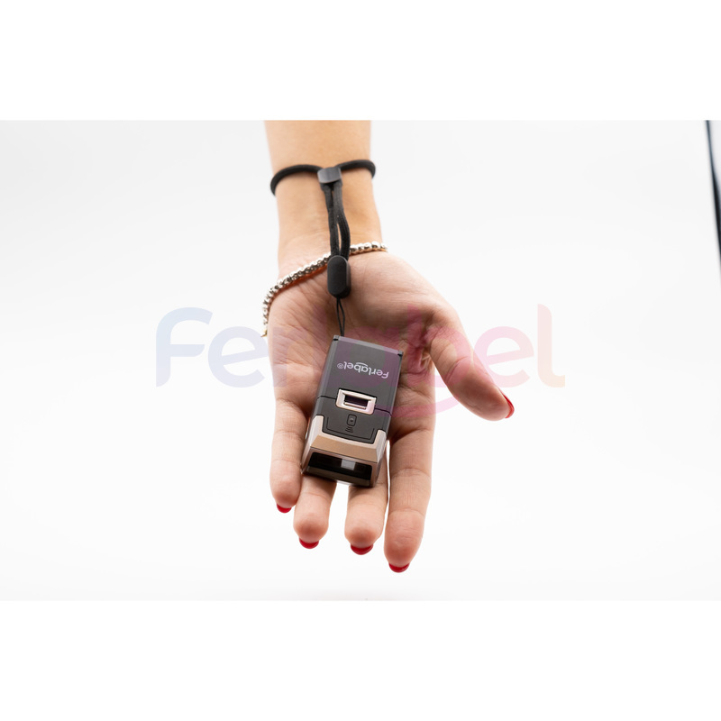 ring scanner ferlabel rs500 area imager 2d nero, usb, bluetooth, wifi + dongle + cavo usb