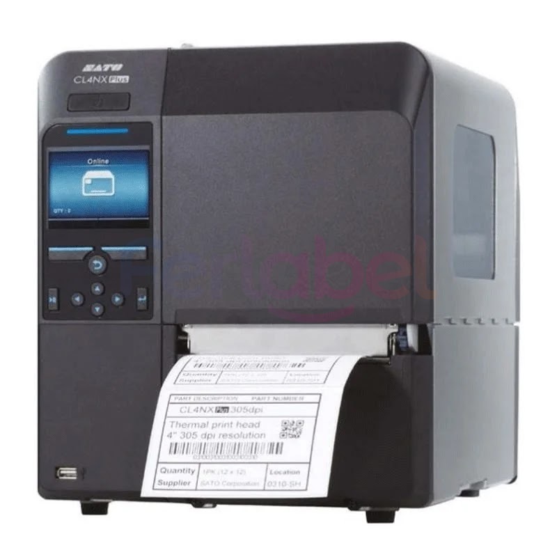 stampante sato cl4nx plus, trasferimento termico, 203dpi, usb, lan, rs232