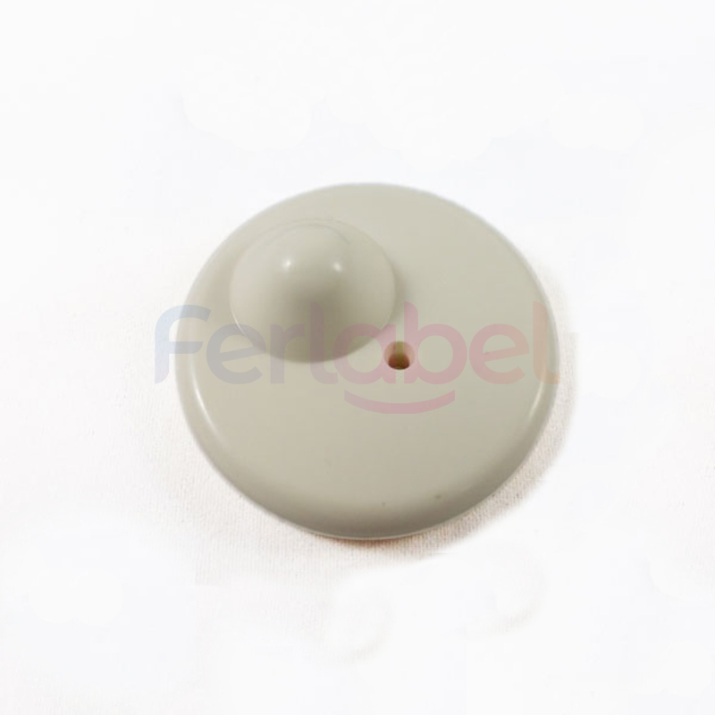placca antitaccheggio apollo hard tag grigia standard lock 50mm per sistema radiofrequenza rf (conf 250pz chiodo escluso)