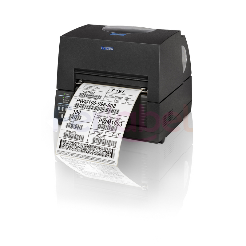 stampante citizen cl-s6621, trasferimento termico, 203dpi, usb, rs232