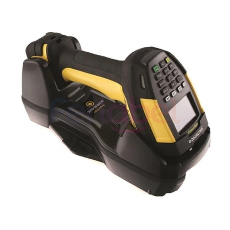 lettore datalogic pm9600 dpx, area imager 2d,display,tastiera 4 tasti, multi-if, kit (rs232), batteria rimovibile, wirless radio 433mhz