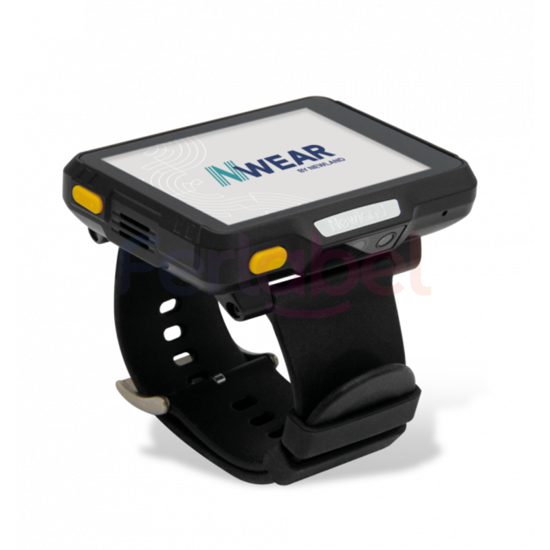 terminale indossabile wd1, bt, usbc, wifi, 4g, gps, diplay 2,8\", android, gms, kit