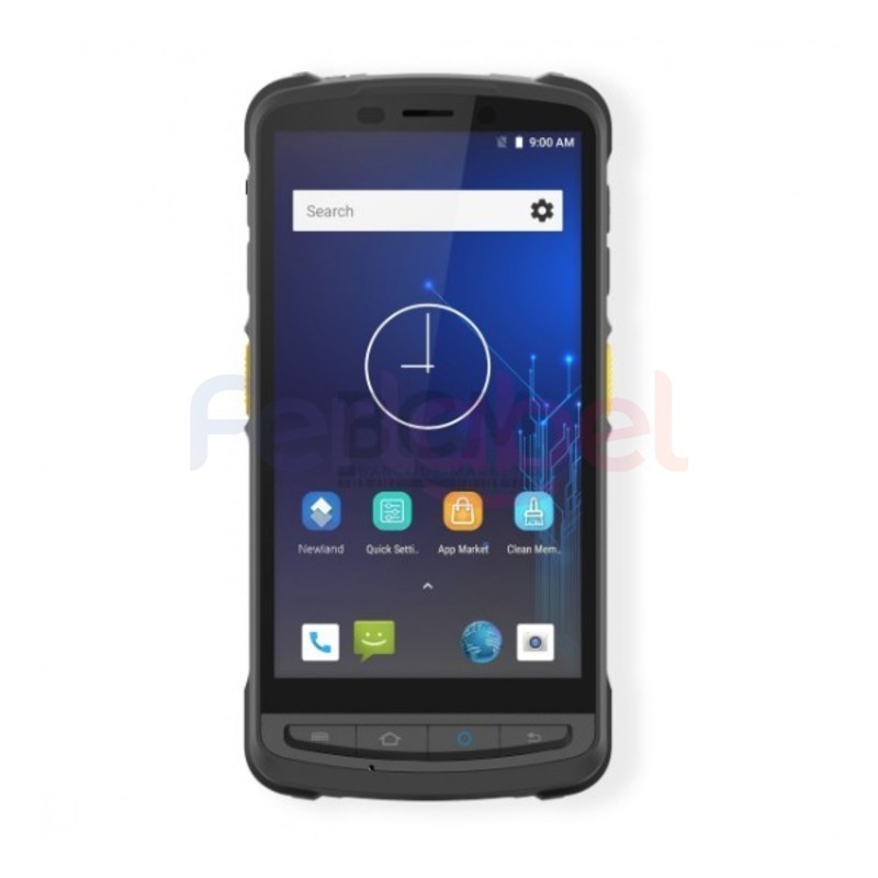 terminale portatile newland mt90 orca serie, area imager 2d, 5", gps, usb-c, wi-fi, 4g, nfc, android 11, kit, gms