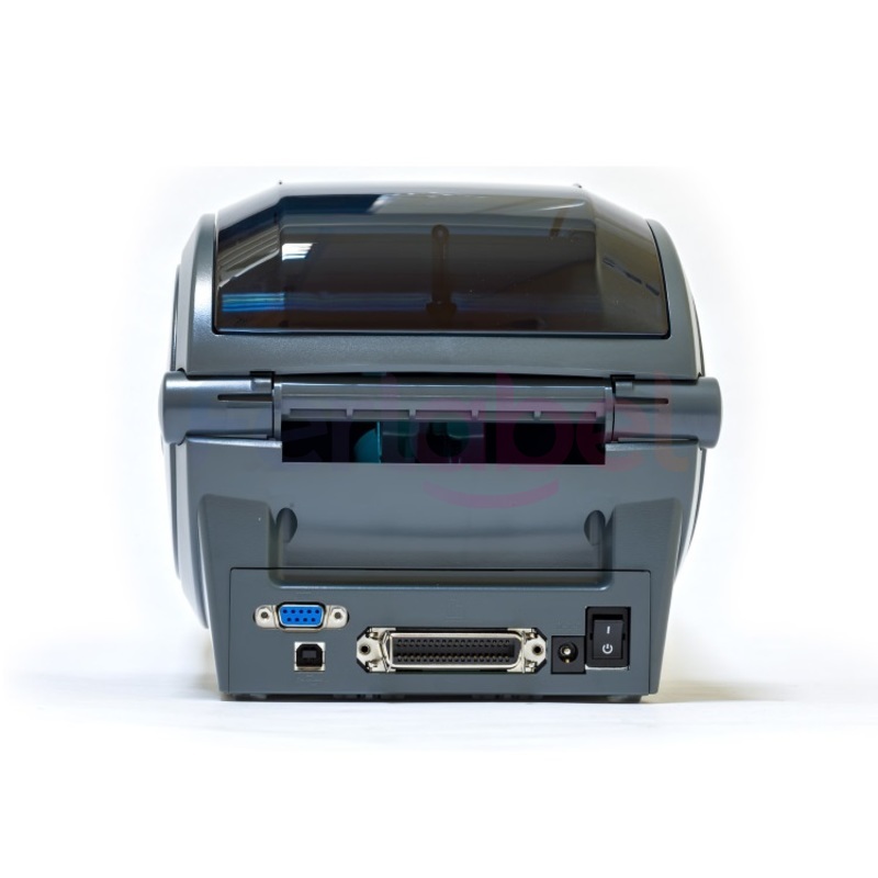stampante zebra gk420t trasferimento termico 203dpi usb/rs232/lpt con peeler