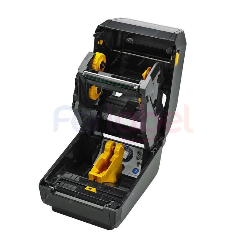 stampante zebra zd420t, trasferimento termico - 203dpi - usb/usb host/ btle/lan