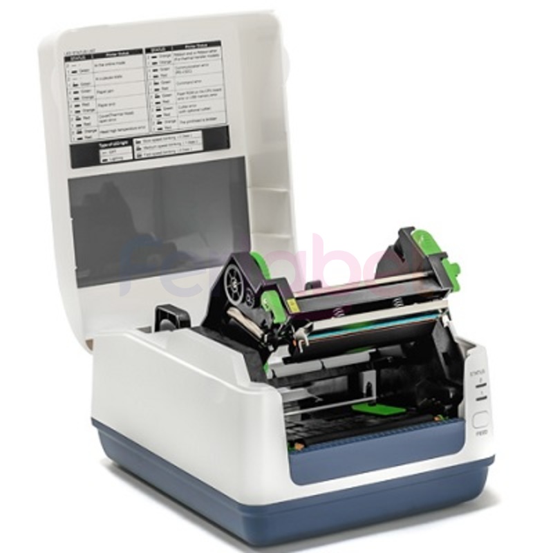 stampante toshiba tec b-fv4t trasferimento termico 203 dpi usb/rs232/lan vecchio codice