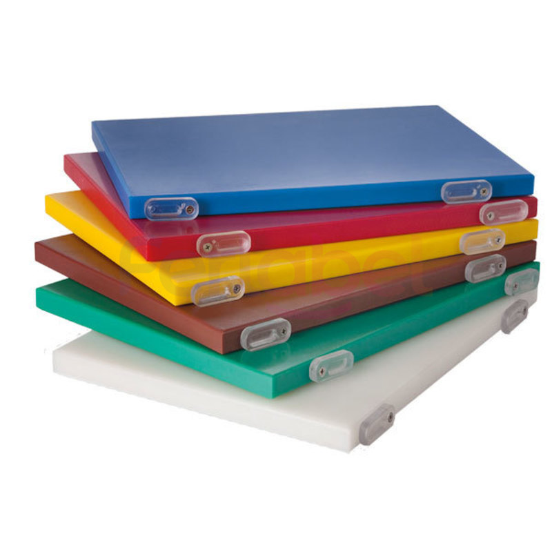 tagliere in polietilene 50x30x2,5 con battenti