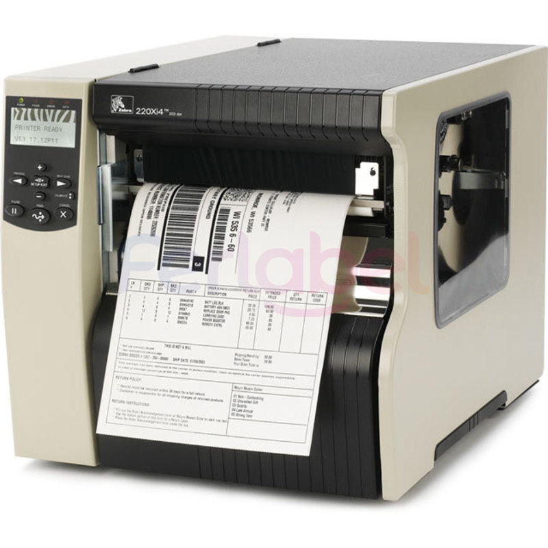 stampante zebra 220xi4 trasferimento termico 203dpi rtc usb2.0/rs232/lpt/lan