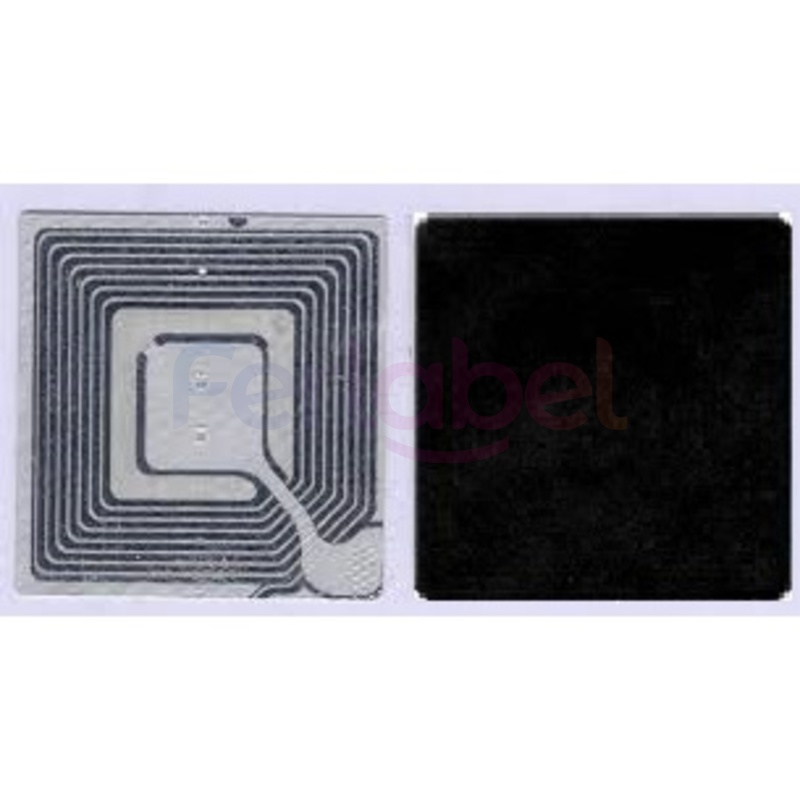 etichetta antitaccheggio checkpoint 4x4 nera per sistemi radiofrequenza rf (conf da 2000 etichette)