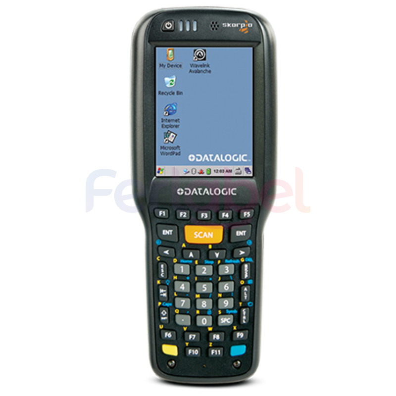 datalogic skorpio x4, 2d, usb, rs232, bt, wlan, num., wec 7