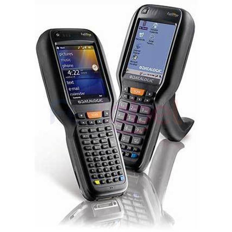 datalogic falcon x3 hp laser, pistol grip, wi-fi ccxv4, bluetooth 2.1, display 29 tasti, touch screen 3.5\" qvga, greenspot, windows ce 6.0, solo terminale