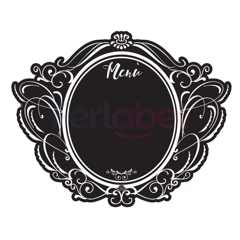 lavagna horeca style tondo 100x80h