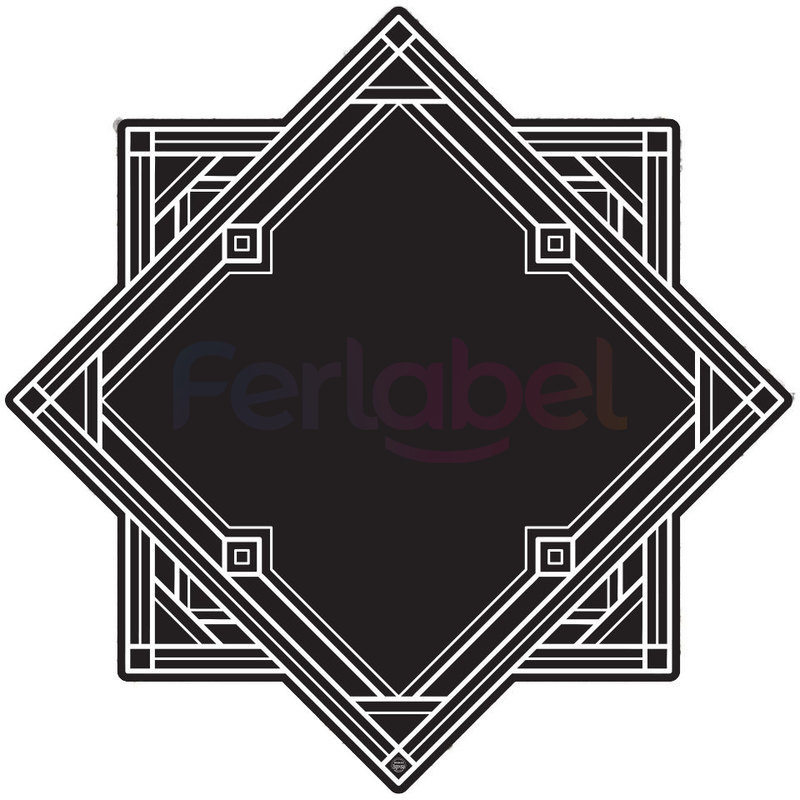 lavagna horeca style rombo 80x80h