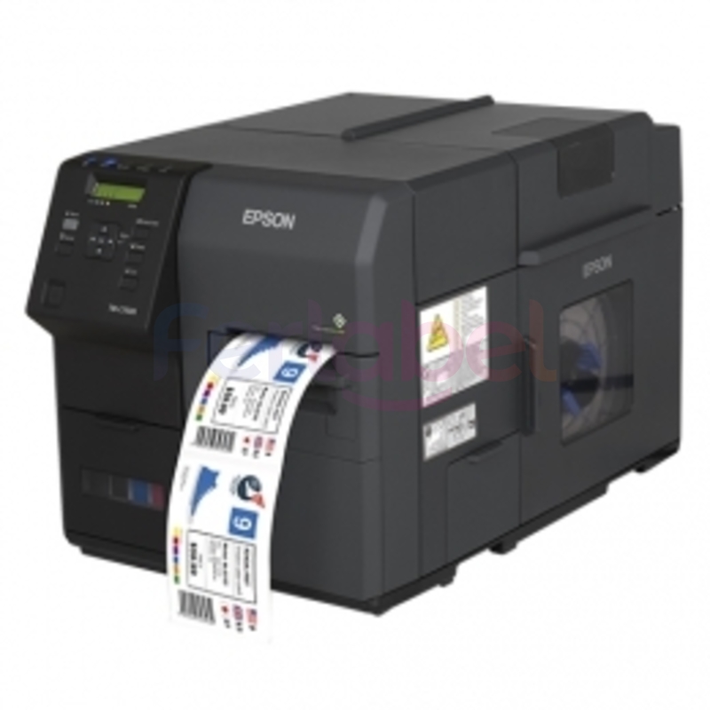 stampante per etichette a colori epson c7500g, usb + lan + cutter