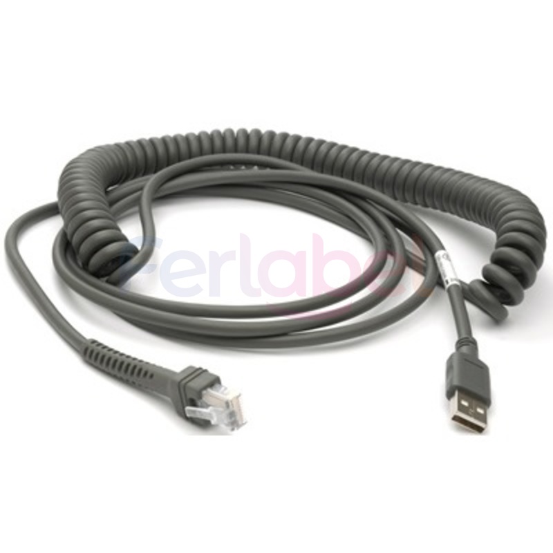 cavo usb per lettori motorola zebra 4,5 mt' coiled